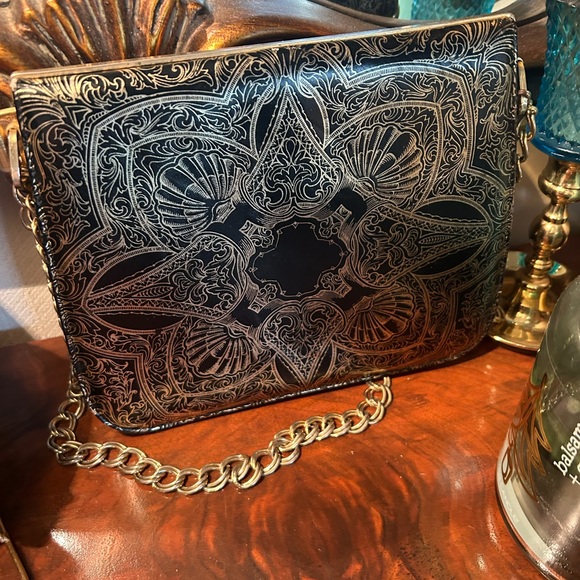 Vintage Italian Peruzzi Leather Handbag - Picture 2 of 9